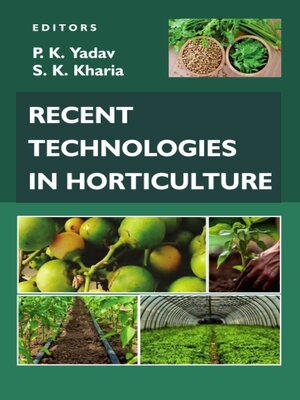 cover image of Recent Technologies in Horticulture
